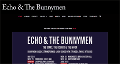 Desktop Screenshot of bunnymen.com