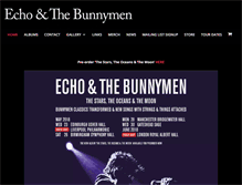 Tablet Screenshot of bunnymen.com
